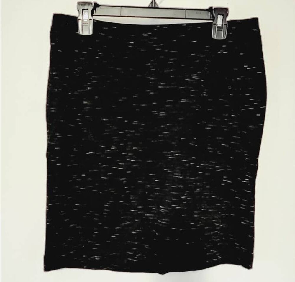 Fenn Wright Manson J614 Black & White Winter Print Skirt 8